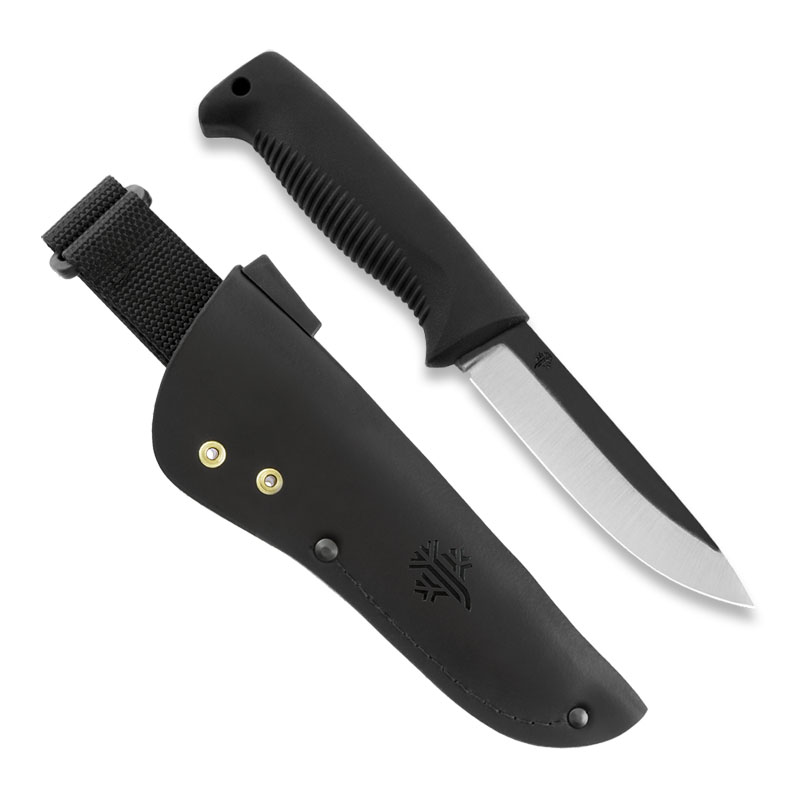 Peltonen M07 Ranger Puukko | Uncoated | TPEblack | Leatherblack