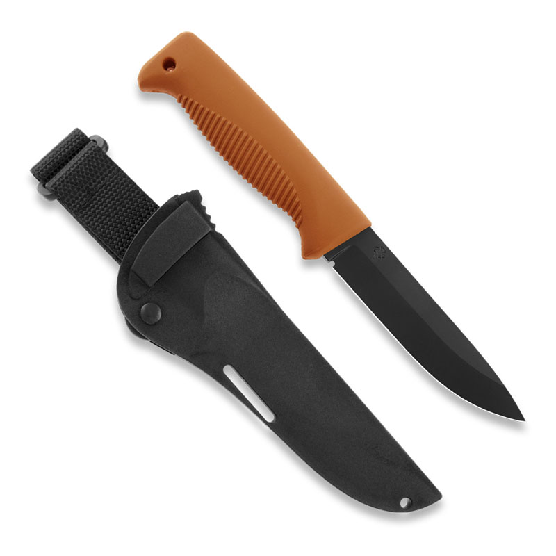 Peltonen M07 Ranger Puukko | PTFEblack | TPEorange | Compositeblack