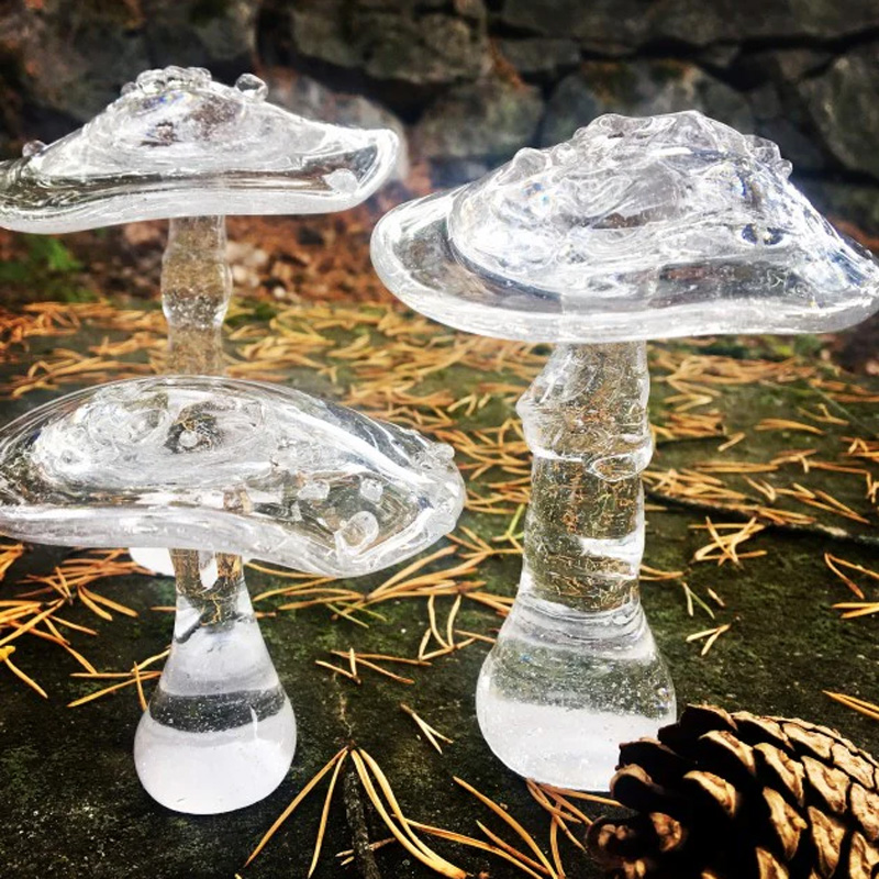 Sponge - Skulptur i klart glass - 4