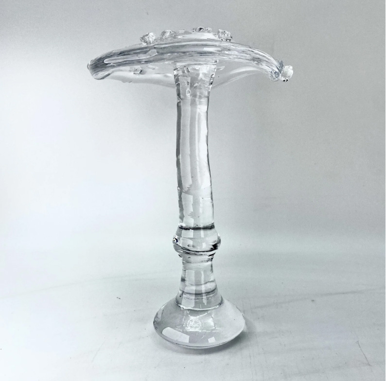 Sponge - Skulptur i klart glass