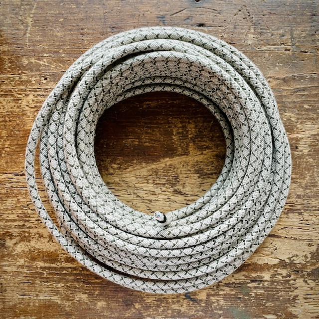 Bomulls- och linneklädd datakabel, CAT6 - 0,5 m 