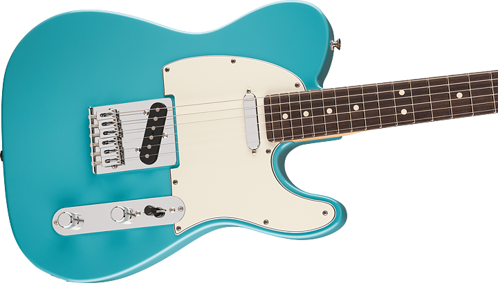  Player II Telecaster Rosewood Aquatone Blue