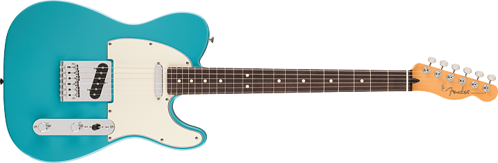  Player II Telecaster Rosewood Aquatone Blue