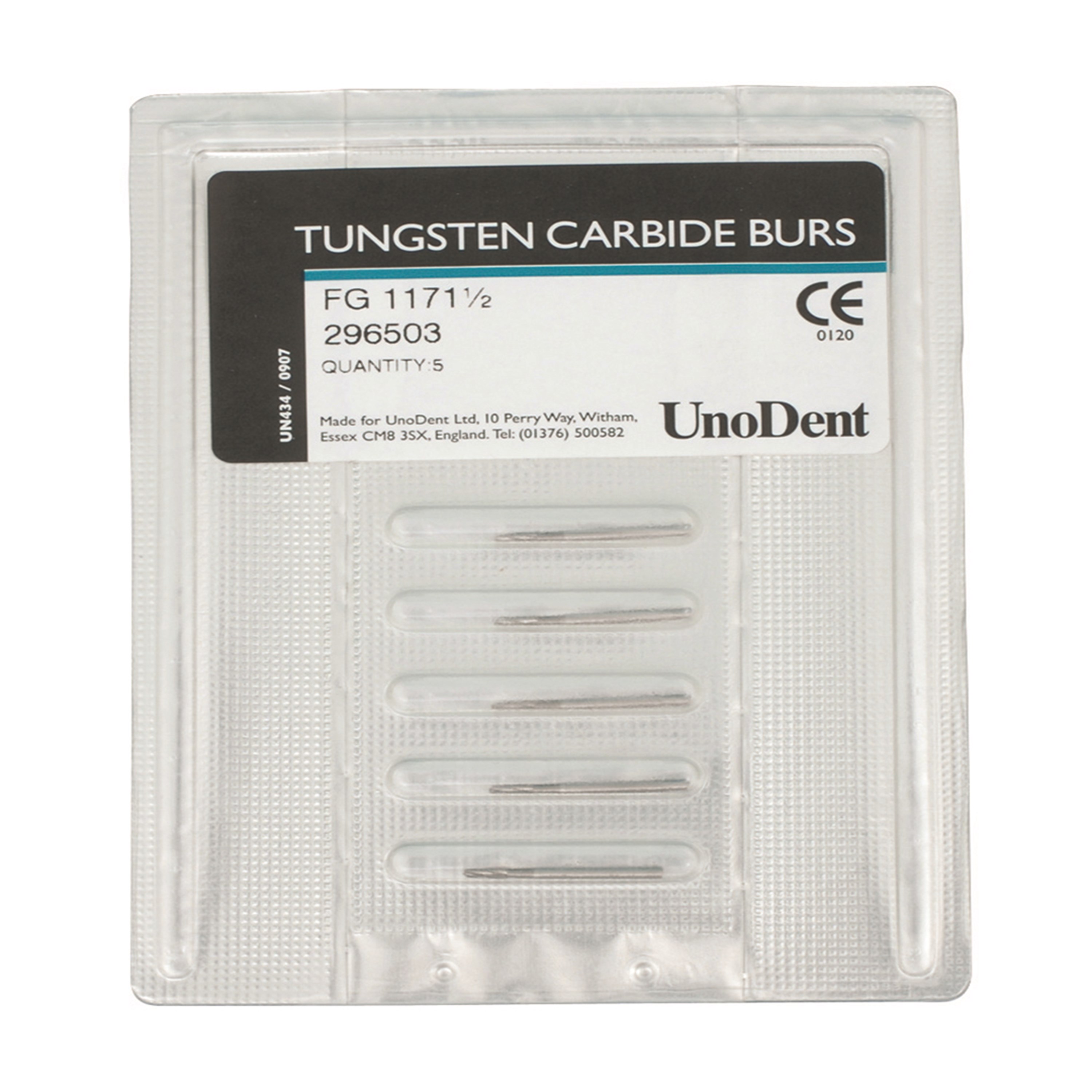 Debonding Bur 014-314 / FG 1171½, Friction Grip. Tungsten, 5 pcs