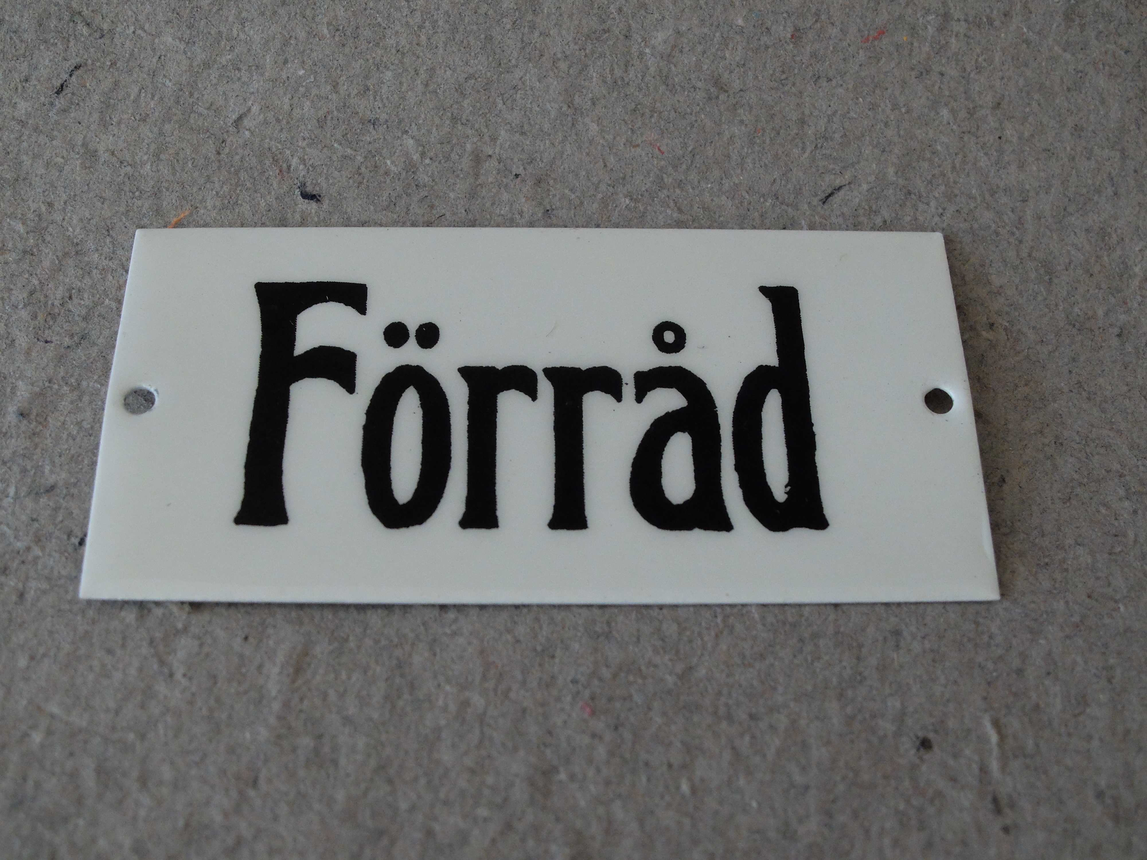 Skylt-Förråd