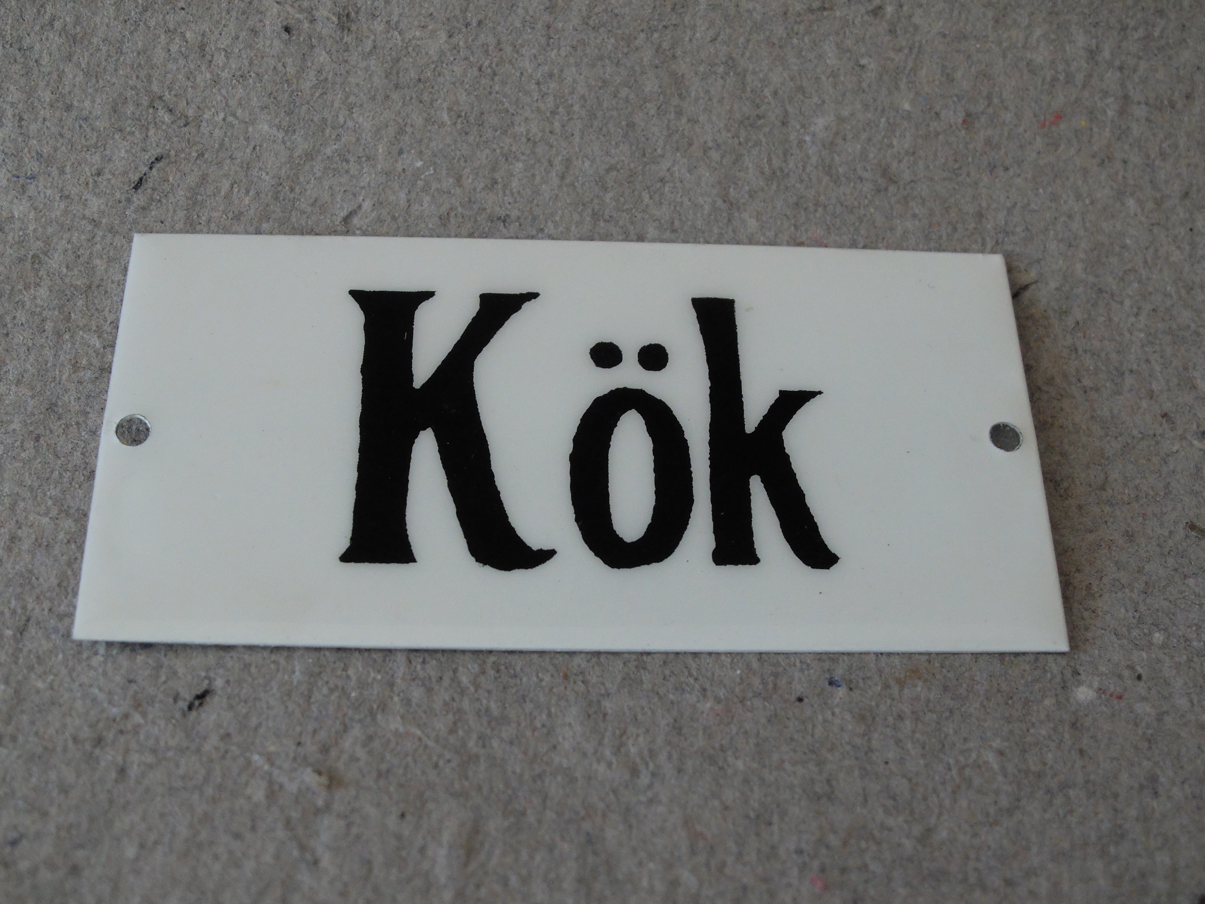 Skylt-Kök