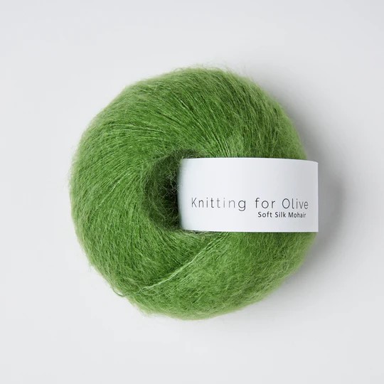 Soft Silk Mohair Clovergreen| Knitting for Olive