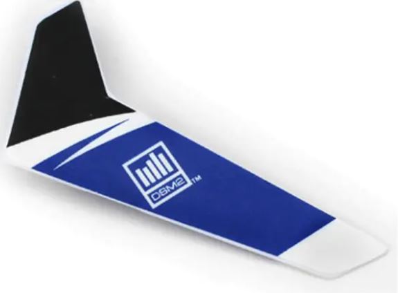 E-flite EFLH3020B Blade mSR Blue Vertical Fin