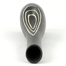 Birger Åström (1960s) Black Modern Vase 24 cm