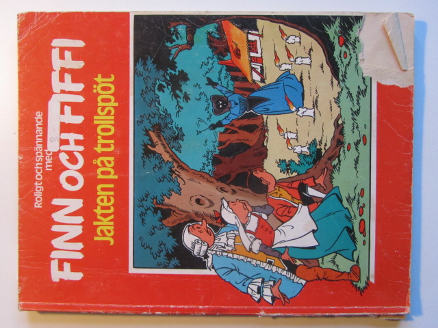 Finn och Fiffi 45 Jakten på trollspöt