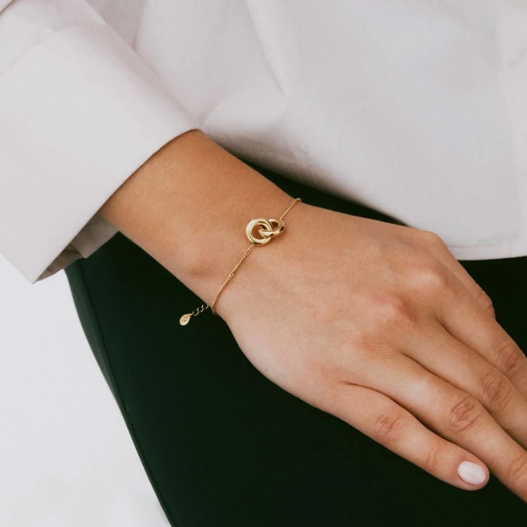 Edblad armband Chunky Eternal guld - 2