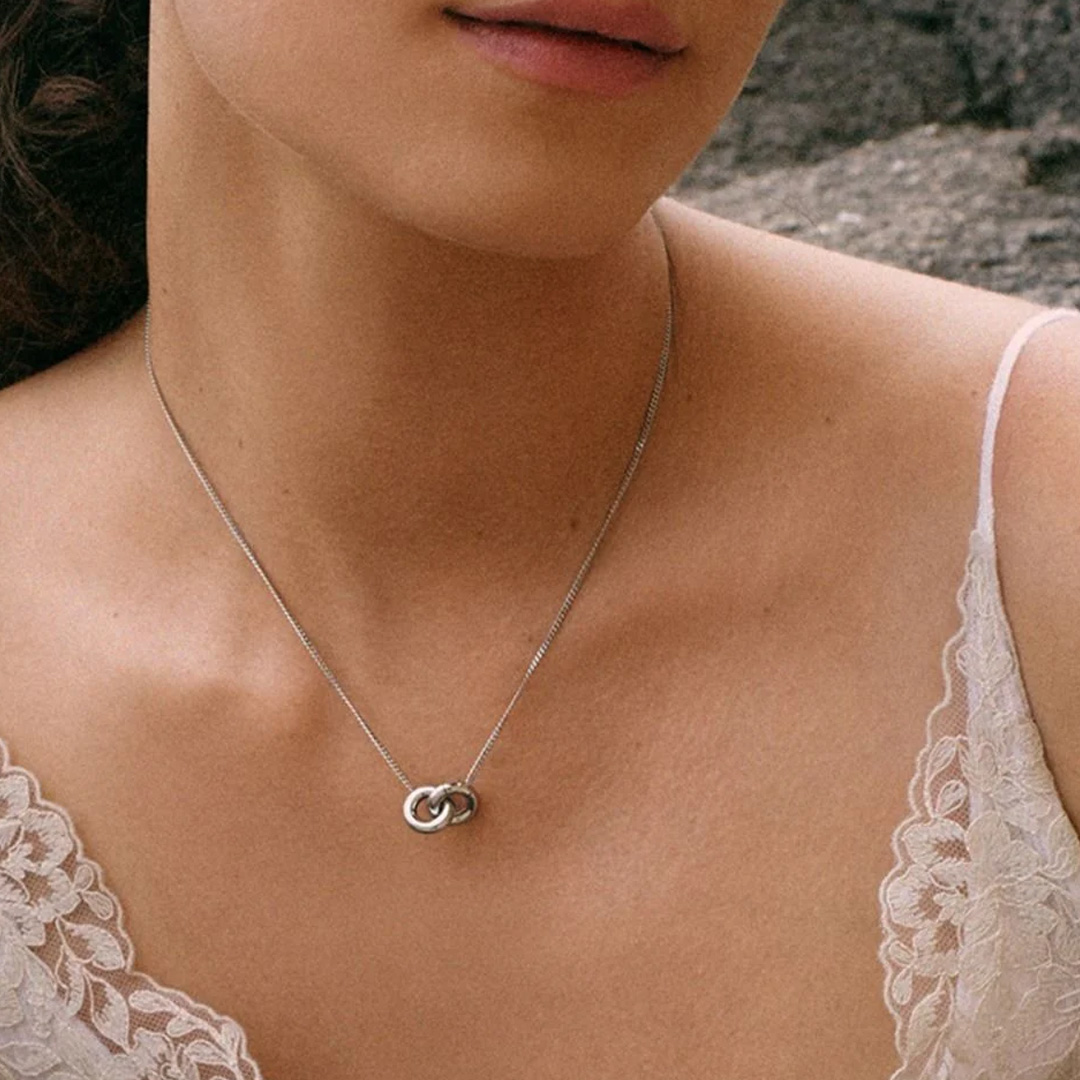 Edblad halsband chunky eternal stål - 3