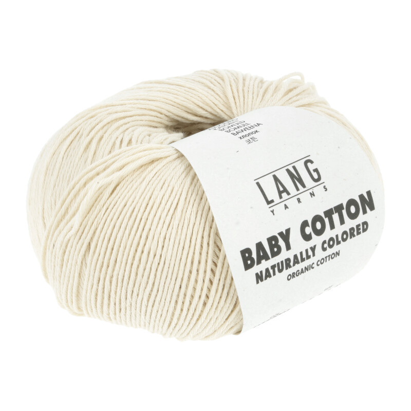 Baby Cotton Naturally Colored,  0001 | Lang Yarns - DISCONTINUED 15% OFF