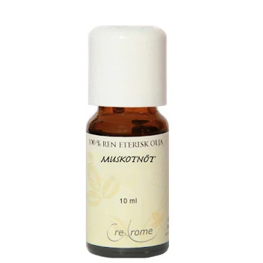 Muskotnöt Eterisk Olja, Eko 5 ml - Crearome