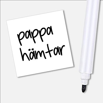 Whiteboardpenna med magnet och sudd