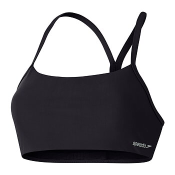 SPEEDO Solid Racerback Top Balck