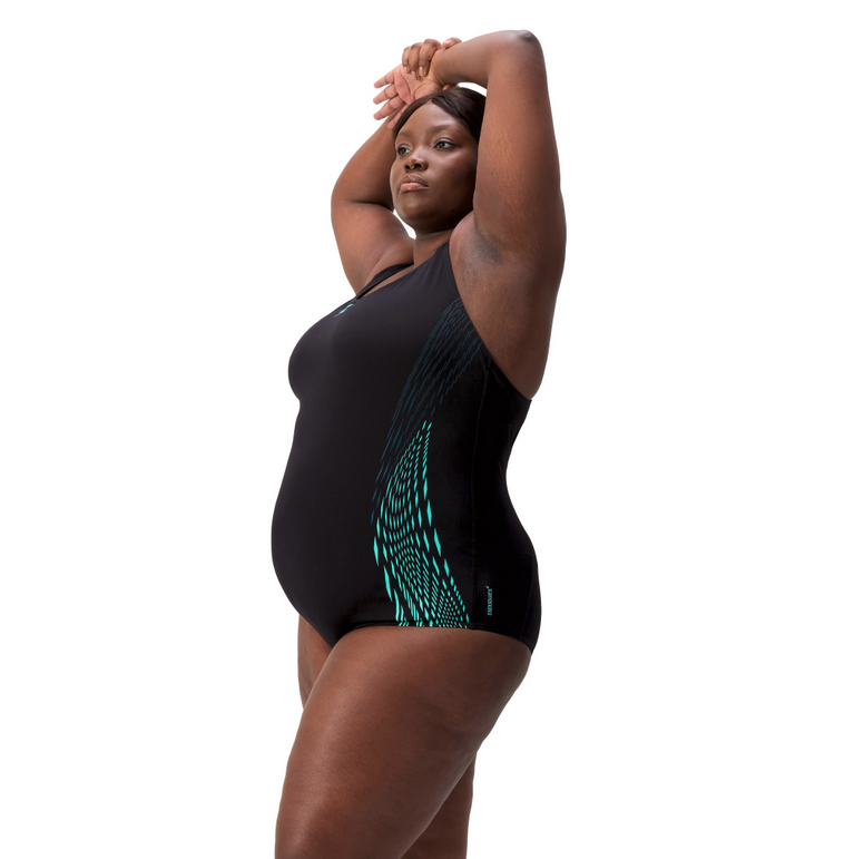 SPEEDO Womens Placement Medalist (+) Green - 4