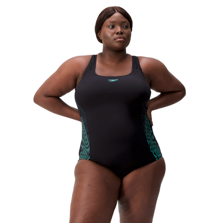 SPEEDO Womens Placement Medalist (+) Green - 2