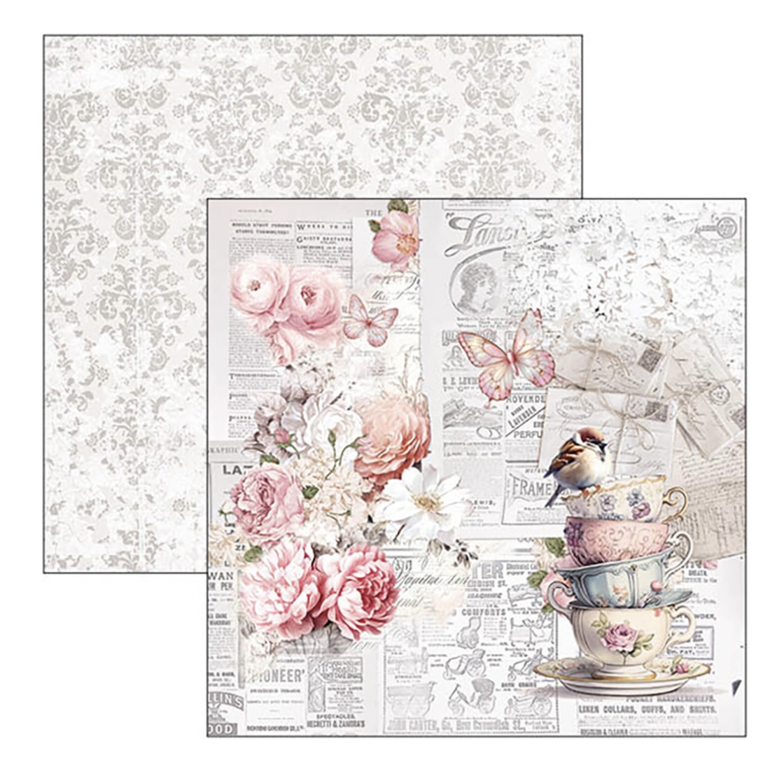 Ciao Bella Timeless  Moments - Paperpad 12"X12" - 2
