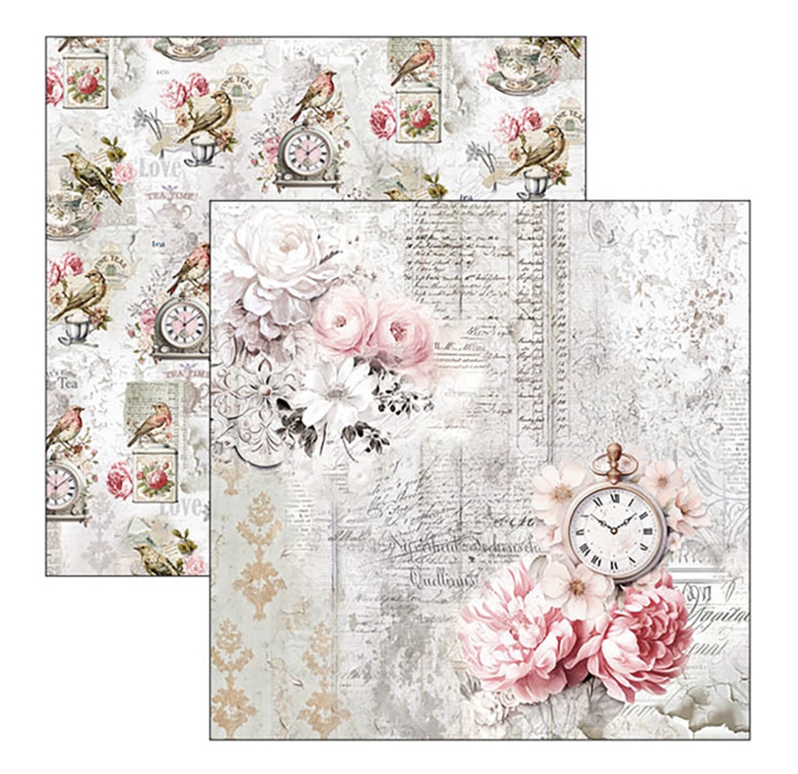 Ciao Bella Timeless  Moments - Paperpad 12"X12" - 3