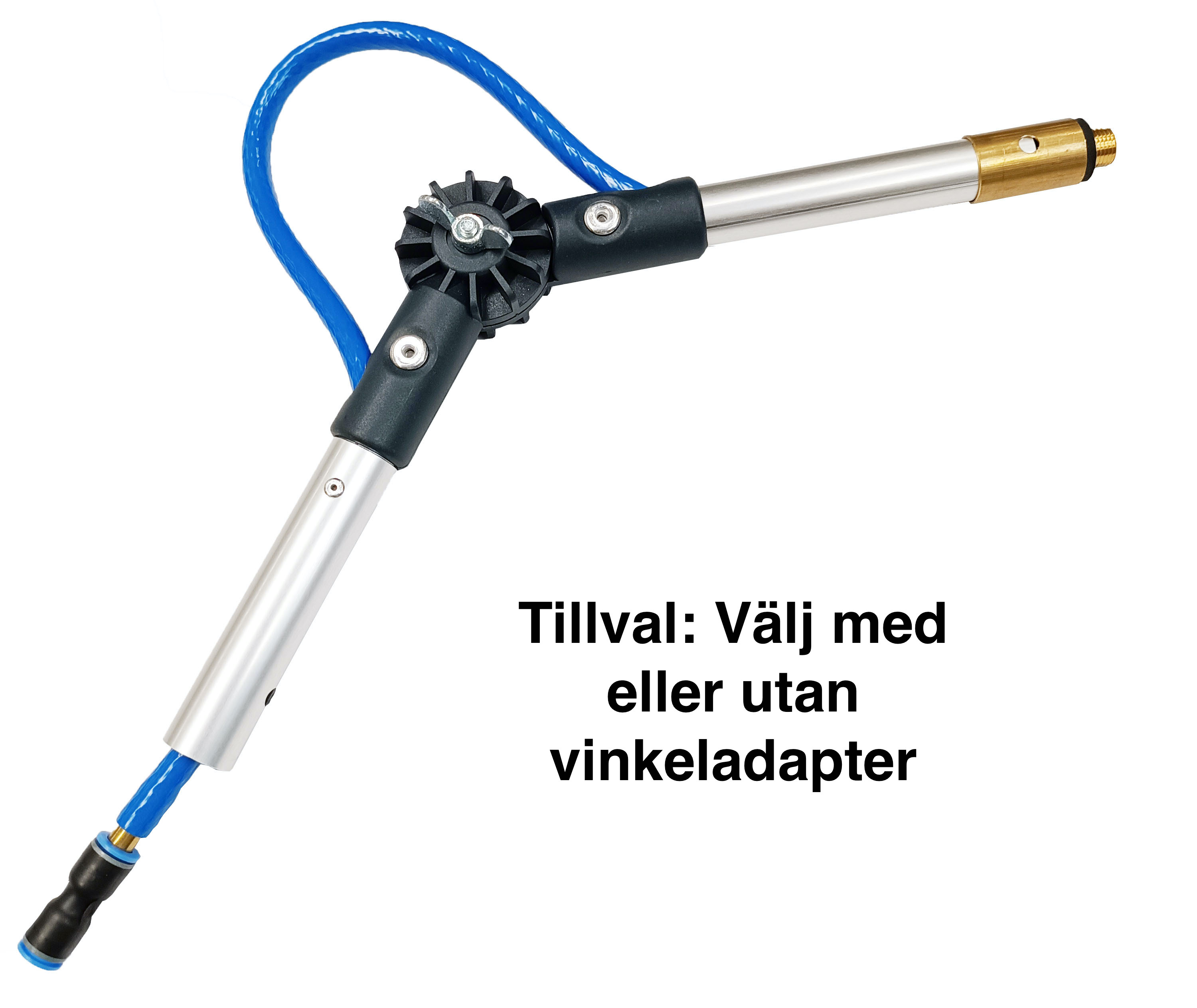 Tvätta glas & fordon paket. Inkl vattenborste och 8 meters teleskopskaft med indragen slang.  - 3
