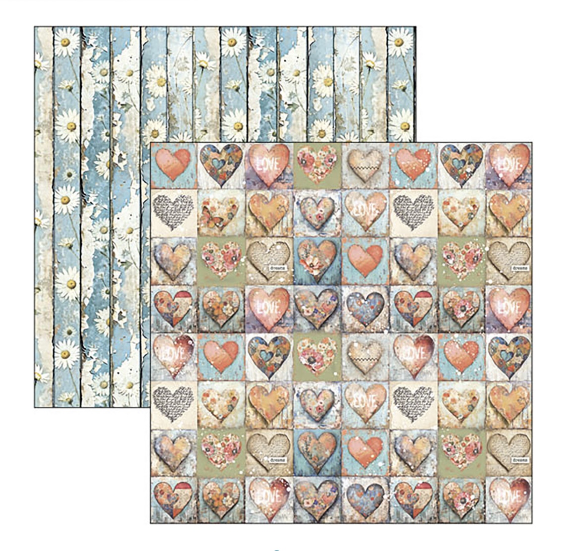 Ciao Bella Majestic Dream - Paperpad 8"X8"  12/pkg  - 5