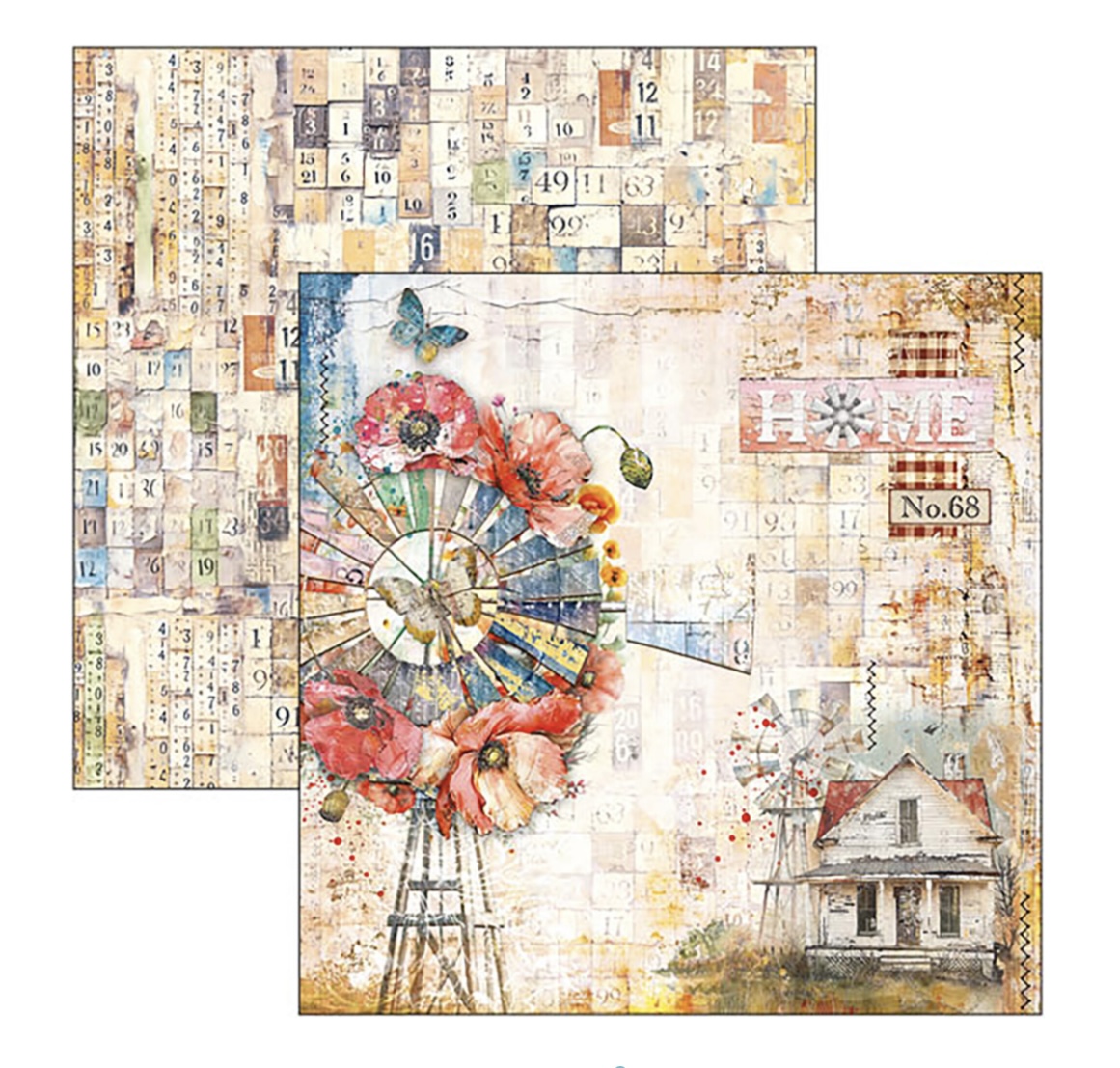 Ciao Bella Majestic Dream - Paperpad 8"X8"  12/pkg  - 8