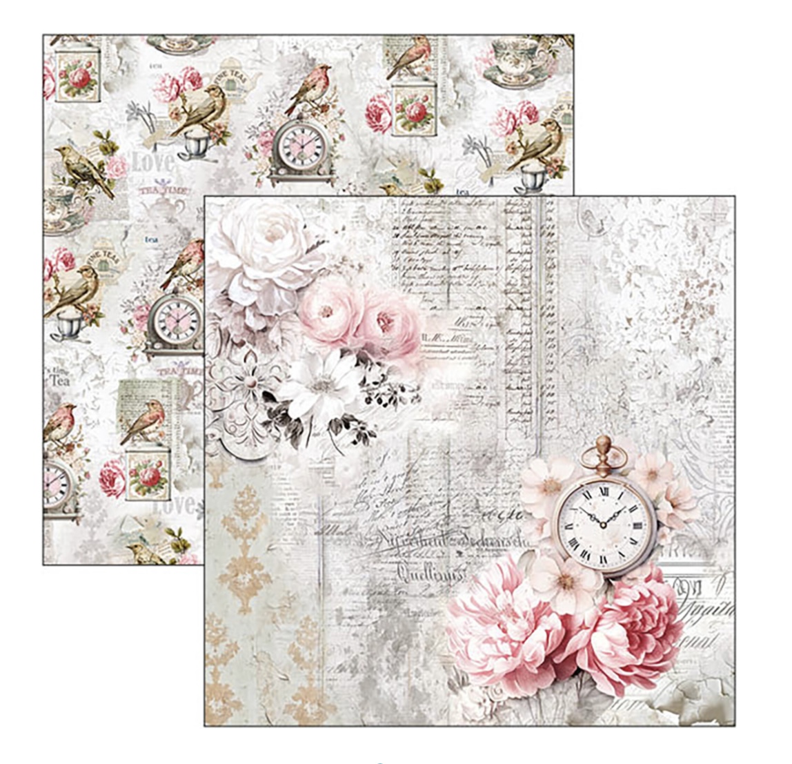 Ciao Bella Timeless Moments - Paperpad 8"X8"  12/pkg  - 5