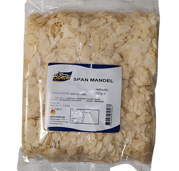 Mandelspån Spån Mandel 250g