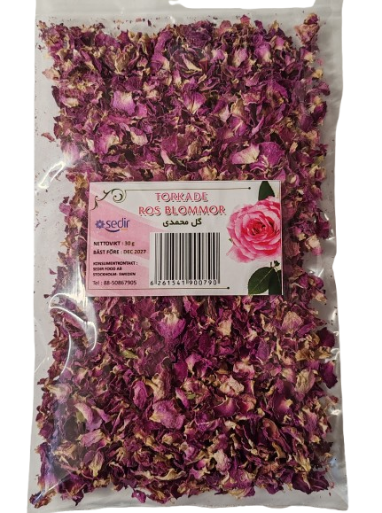 Torkade Ros Blommor 30g