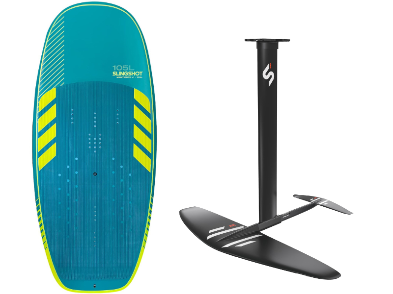 Slingshot Wingfoil package One-lock with Manticore board