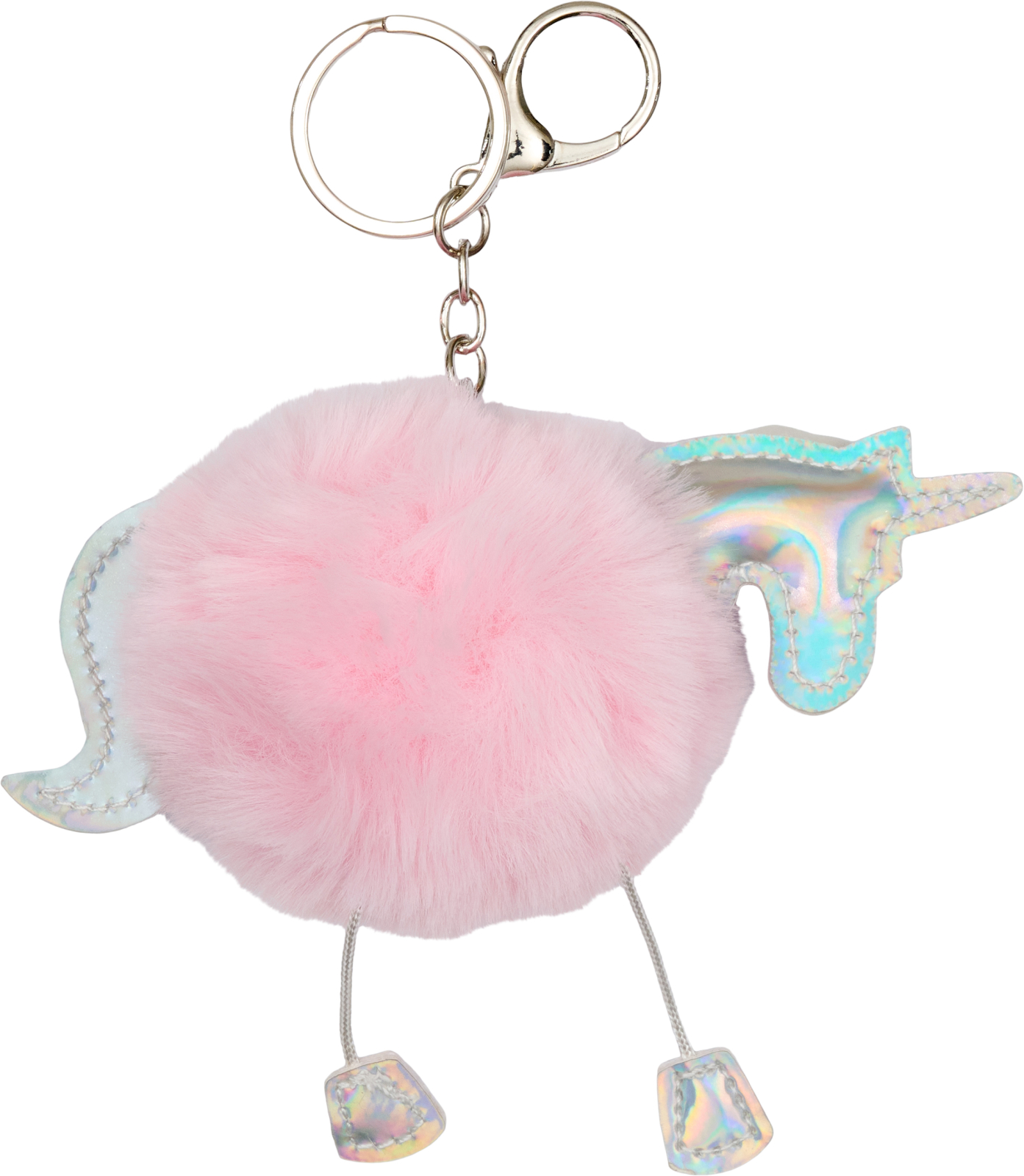 Nyckelring - Unicorn Pompon