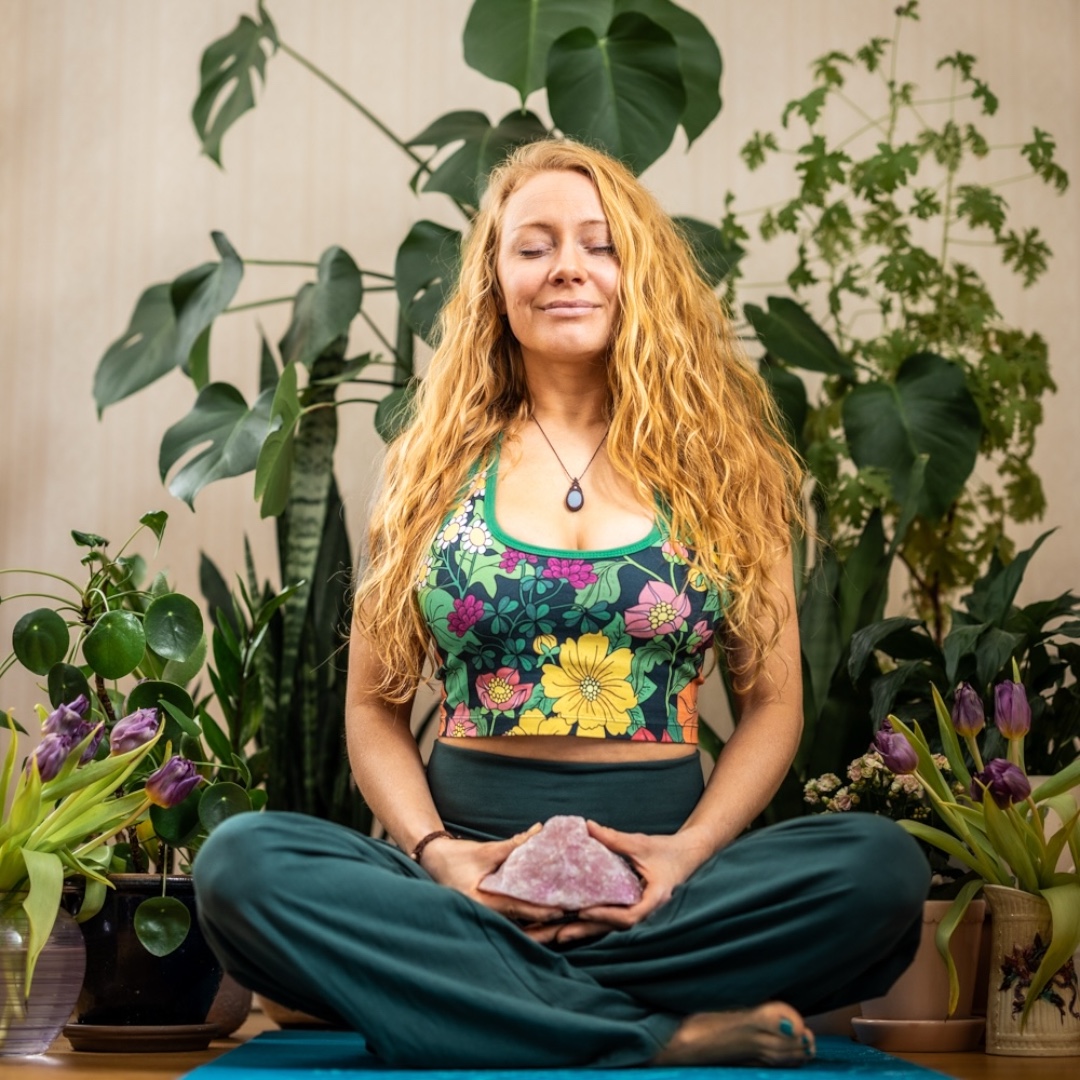 Yogatopp Felicity Grön