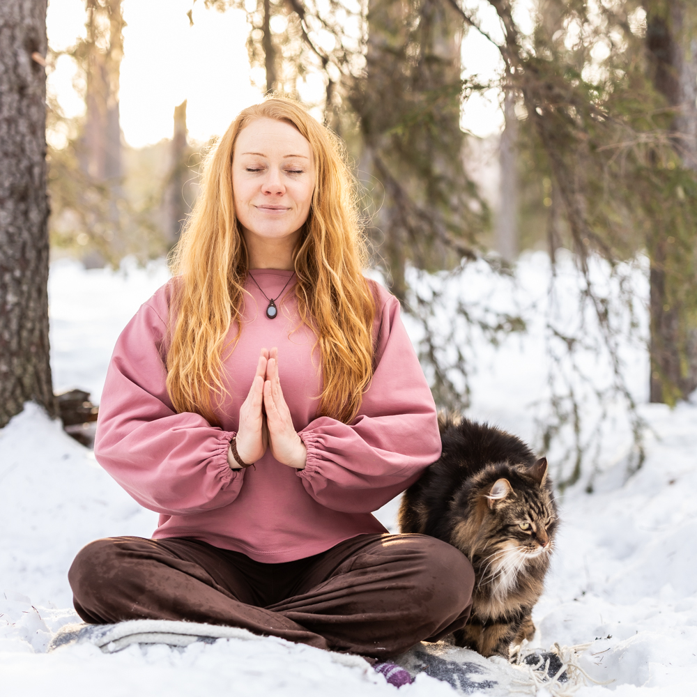 Yogatröja Back To Nature Rose