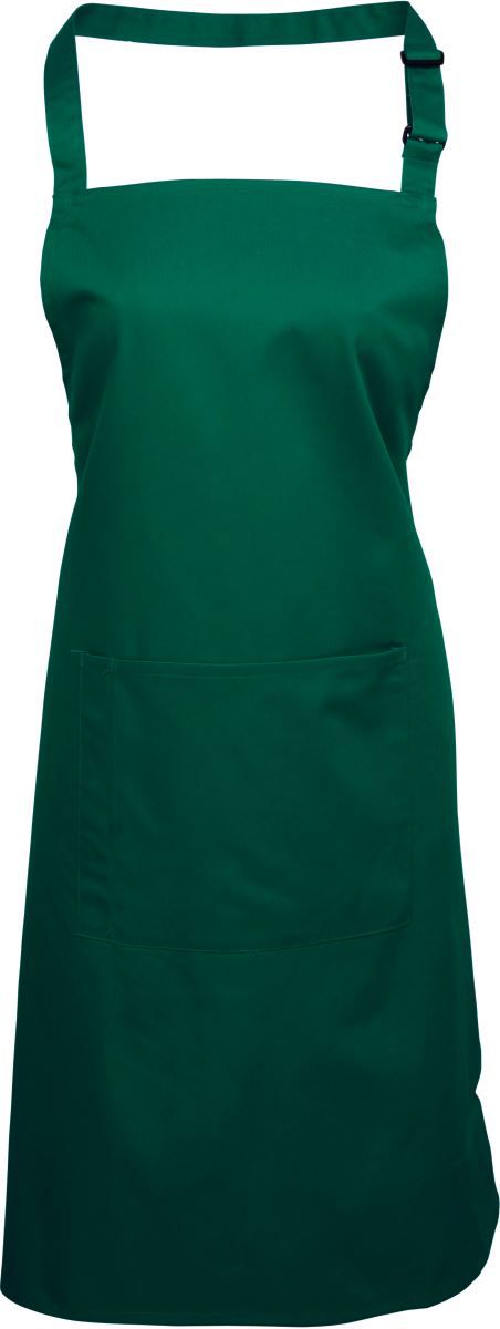 Förkläde med broderat namn - Grön - 2