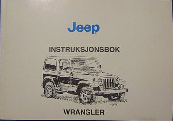 1998 Jeep Wrangler Instruktionsbok svensk/norsk