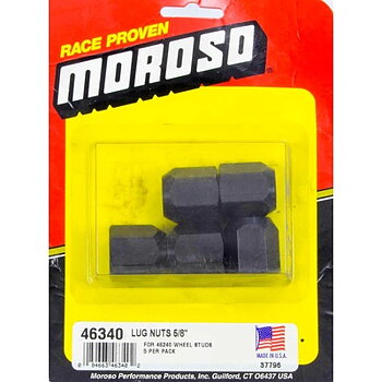 Moroso hjulmutter kona 5/8"-18 "lång"