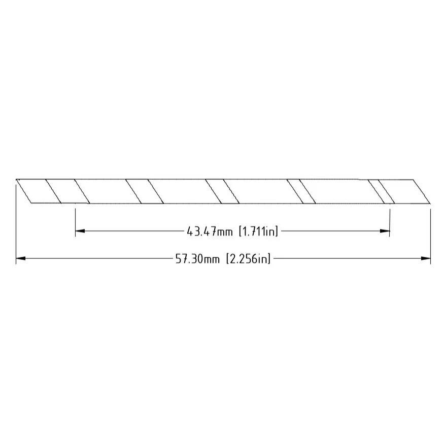 PT-5306-00 Black TUSQ XL Multi-Scale 5 String Fanned Bass Nut - 3
