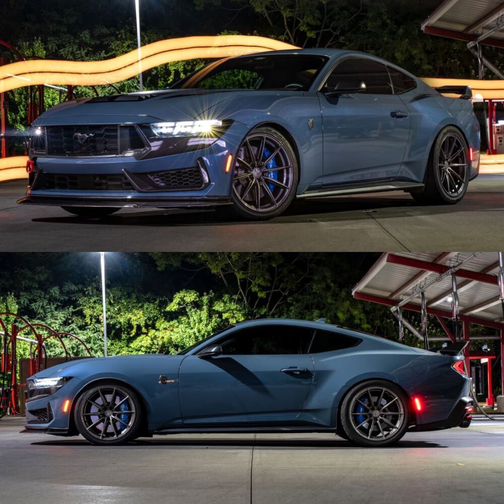 LED Sido Markering - Fram & Bak (Mustang 24-25)