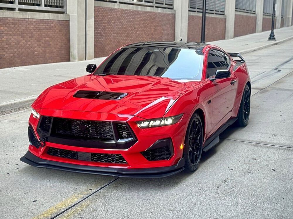 GT500 Style Sidokjolar Winglets (MUSTANG 24-25) - 2