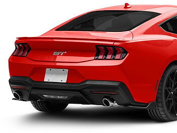 Vinglar för bakre diffusorer  (MUSTANG 24-25