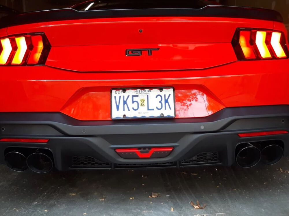 Bakre diffusor och dimljus – Dark Horse Style (MUSTANG 24-25) - 13
