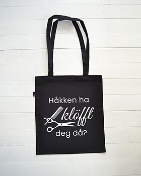 Tygpåse EKO (svart) - Jamska Quote Klöfft