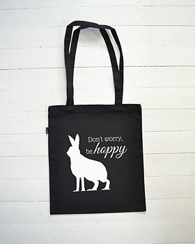 Tygpåse EKO (svart) - Be hoppy