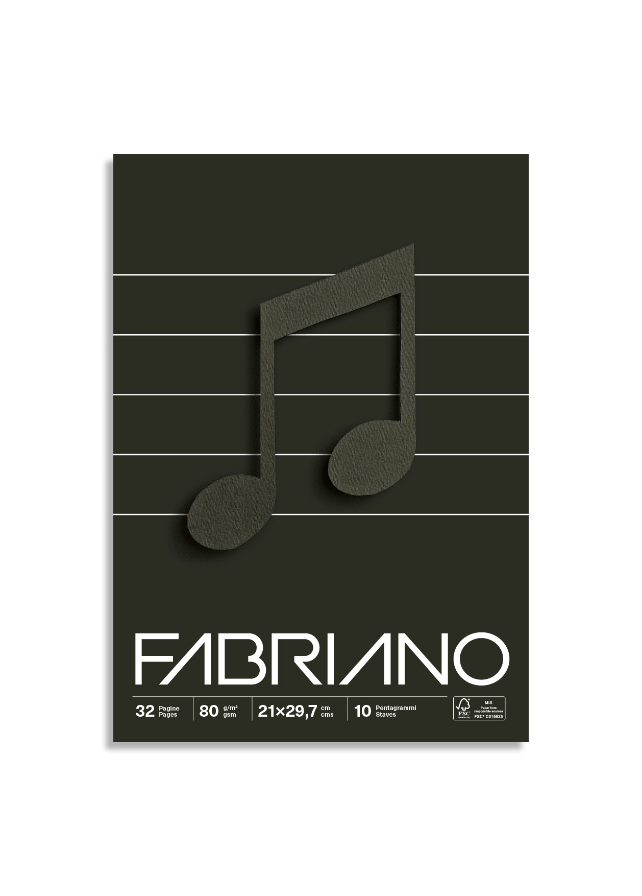Quaderno Musica PM A4 32FF