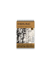 Bamboo Spiralblock A4, 30 blad, 105 g/m²