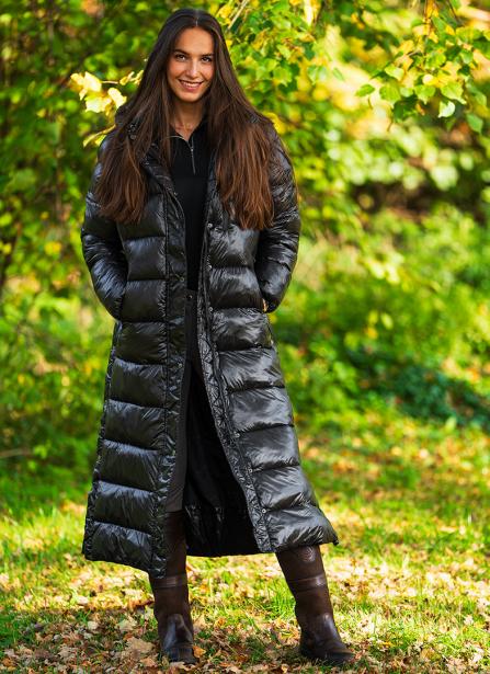 Mountain Horse Irma Lång Kappa - Svart (XS)