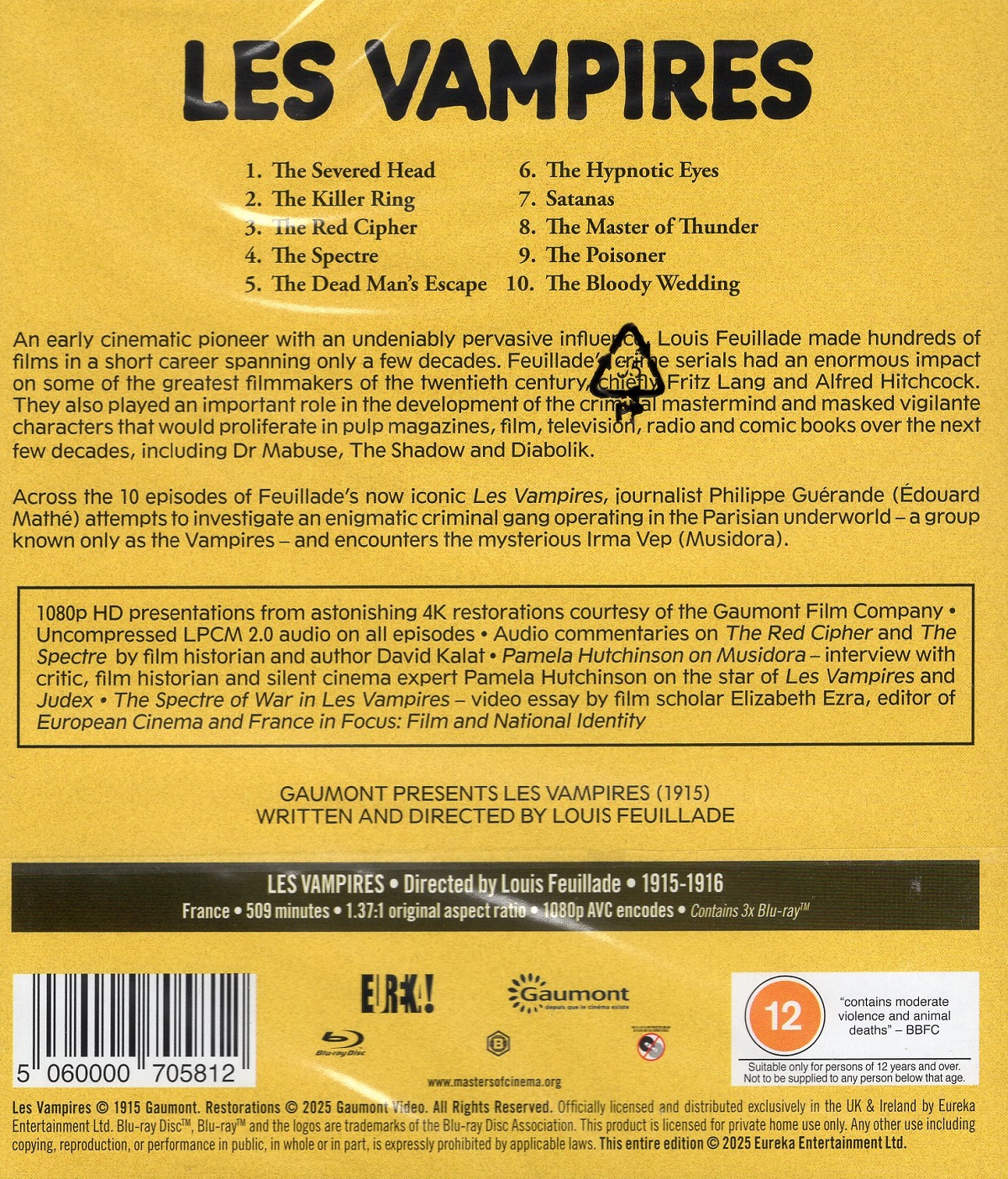 Les Vampires (ej svensk text) (Blu-ray) - 2