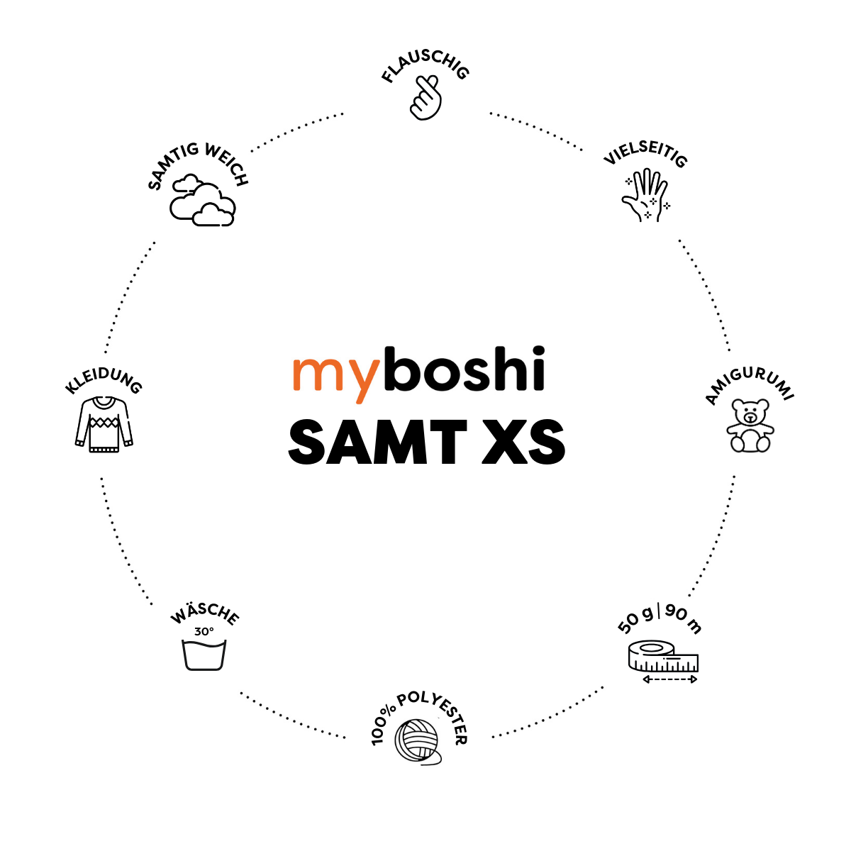 Samt XS marshmallow - 6