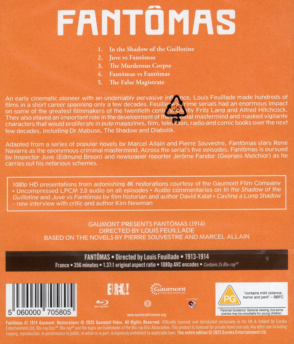 Fantomas (ej svensk text) (Blu-ray) - 2